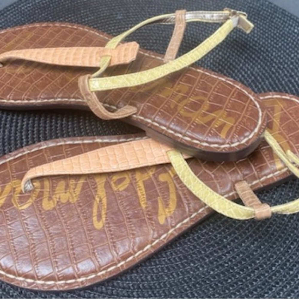Sam Edelman Sandals Tri Color New